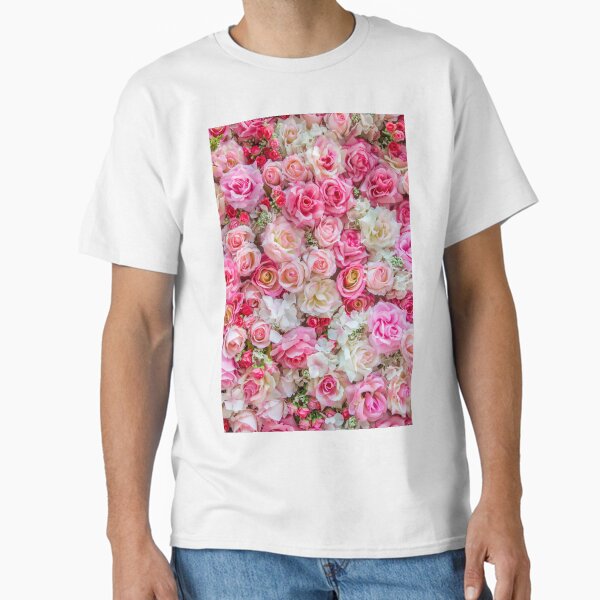 Item preview, Pink & Red Roses Romantic Floral  designed and sold by newburyboutique.