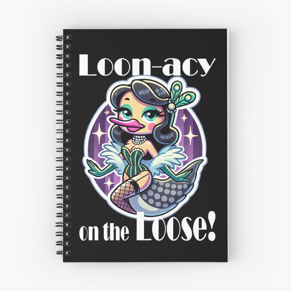 Artikelvorschau, Loon-acy auf freiem Fuß! - Vintage Cartoon Glam von LaLi Designs entworfen und verkauft von LaLi-Designs.