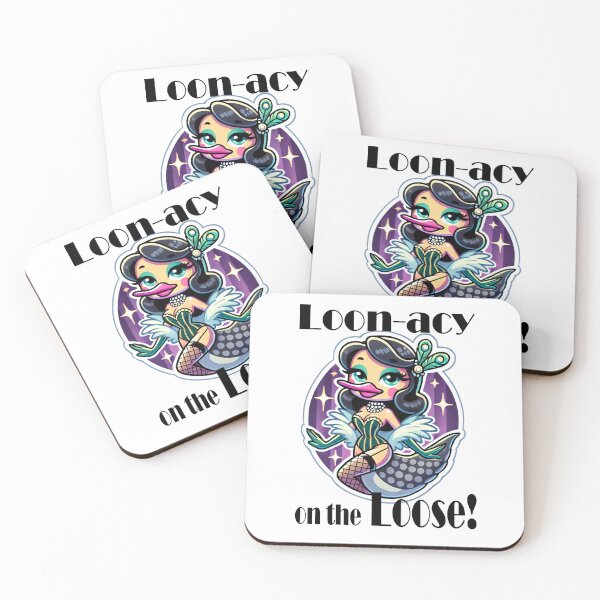 Item preview, Loon-acy on the Loose! - Vintage Cartoon Glam by LaLi Designs designed and sold by LaLi-Designs.