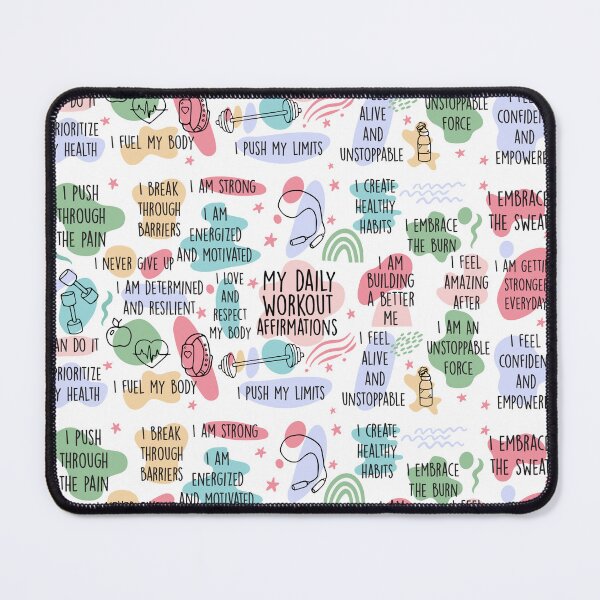 Item preview, Motivational Daily Workout Affirmations designed and sold by Margival.