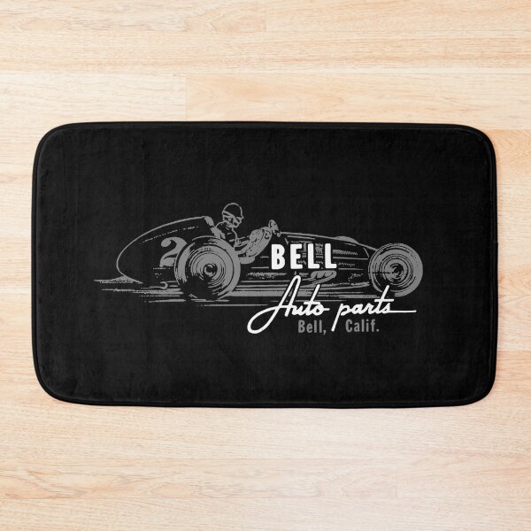 Item preview, Vintage Bell Auto Parts California Speed Shop - gray print designed and sold by retropetrol.