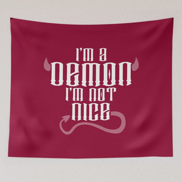 Item preview, I'm a demon, I'm not nice designed and sold by firlachieldraws.