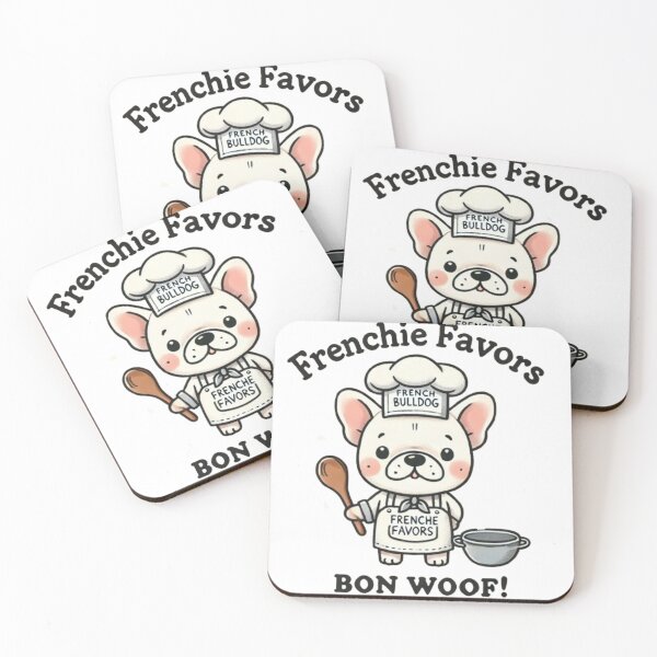 Item preview, Frenchie Favors: Culinary Bulldog Delight designed and sold by yuxin2009.