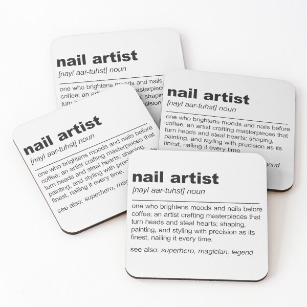 Item preview, Nail Artist Definition Nail Technician Stylist Esthetician designed and sold by stylesip.