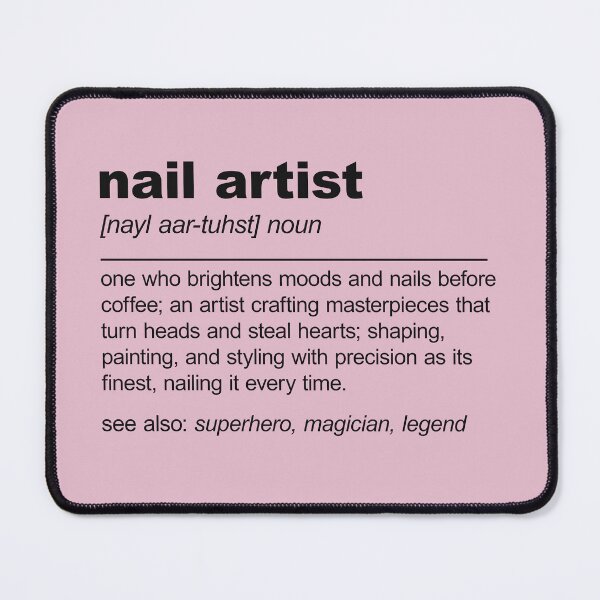 Item preview, Nail Artist Definition Nail Technician Stylist Esthetician designed and sold by stylesip.