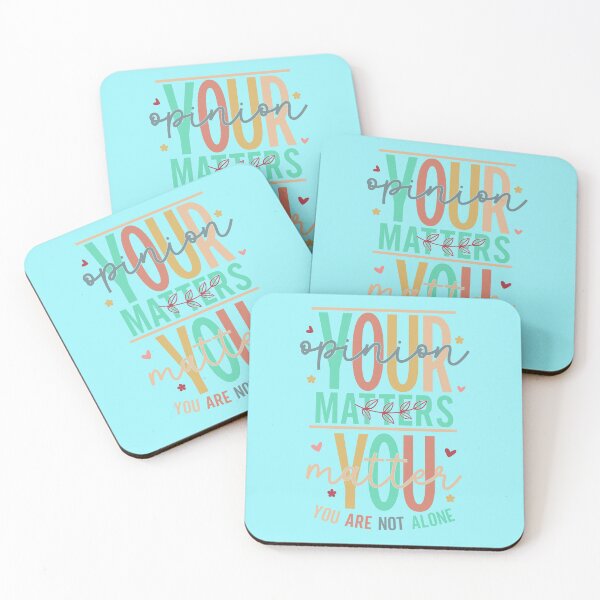 Item preview, Your opinion matters you are not alone designed and sold by Wit & Wear Company.