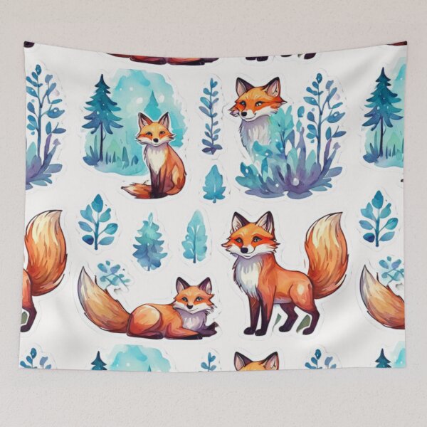 Item preview, Fox in nature designed and sold by Planetporridge.