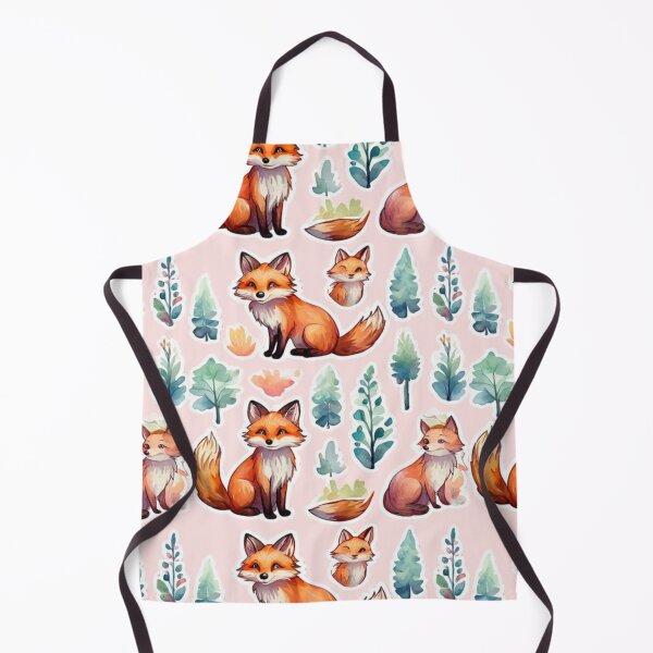 Item preview, Cute Fox Pattern designed and sold by Planetporridge.
