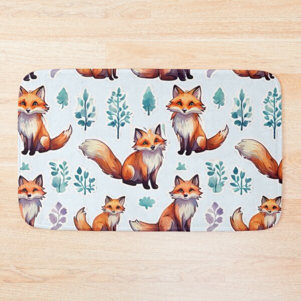 Item preview, Red Fox Pattern designed and sold by Planetporridge.