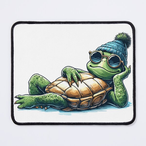 Item preview, Chill toad turtle cool chill gift designed and sold by Pineapple-Tree.