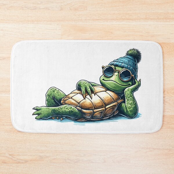 Item preview, Chill toad turtle cool chill gift designed and sold by Pineapple-Tree.