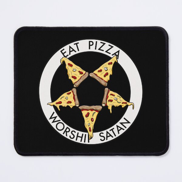 Item preview, Eat Pizza Worship Satan designed and sold by KodaLeeDesign.