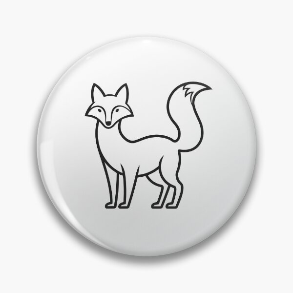 Item preview, Line art Fox designed and sold by IfreezeShirt.