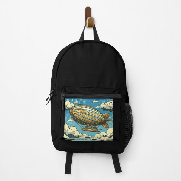 Item preview, Steampunk Airship Pop Art Style designed and sold by artofuniverse.