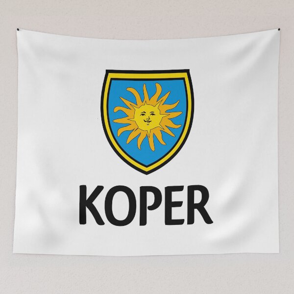 Item preview, City of Koper coat of arms text designed and sold by vibeno1.