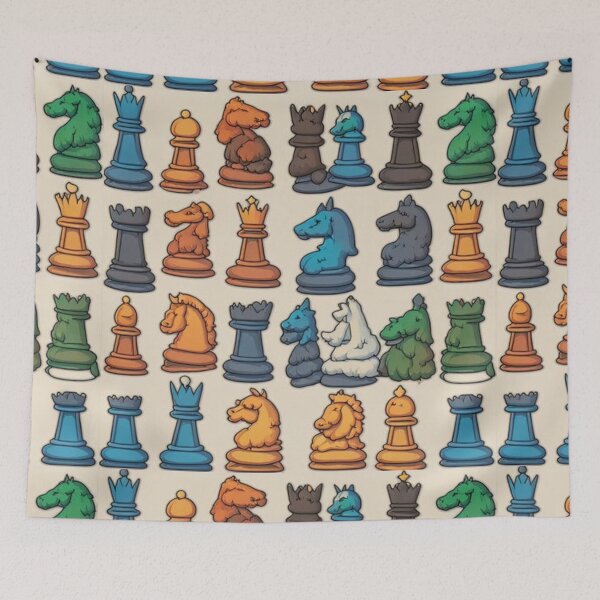 Item preview, Clay Chess Pattern designed and sold by Planetporridge.