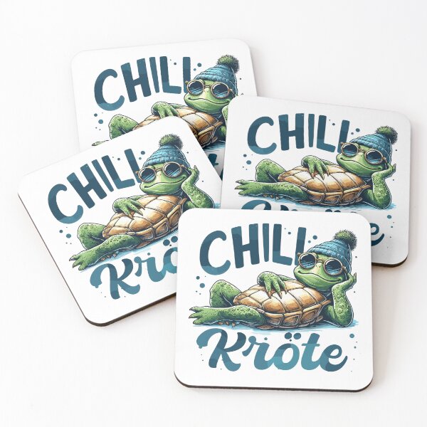 Item preview, Chill toad turtle cool chill gift designed and sold by Pineapple-Tree.