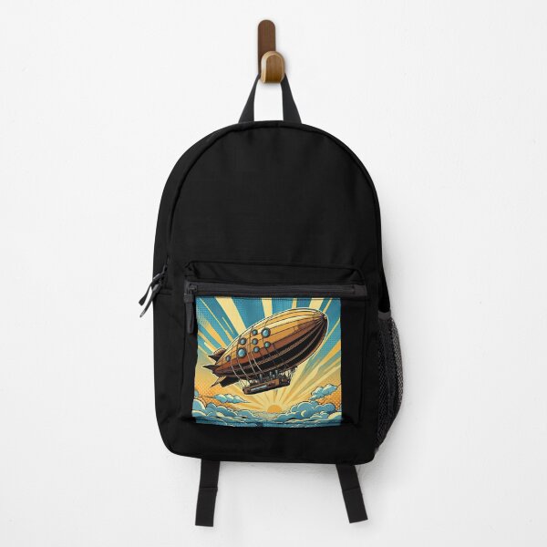 Item preview, Steampunk Airship Pop Art Style designed and sold by artofuniverse.
