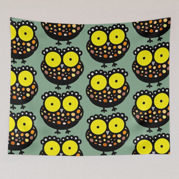 Item preview, Cute Fall Owl designed and sold by Wasted Potential ink.
