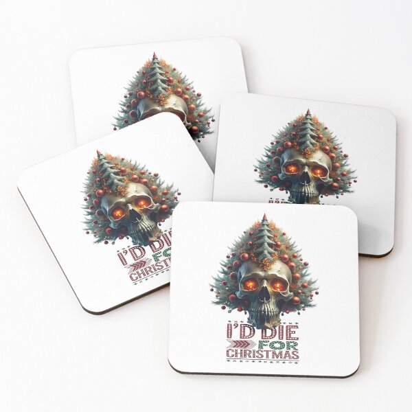 Item preview, Skull Christmas Tree designed and sold by NickTaroDesign.