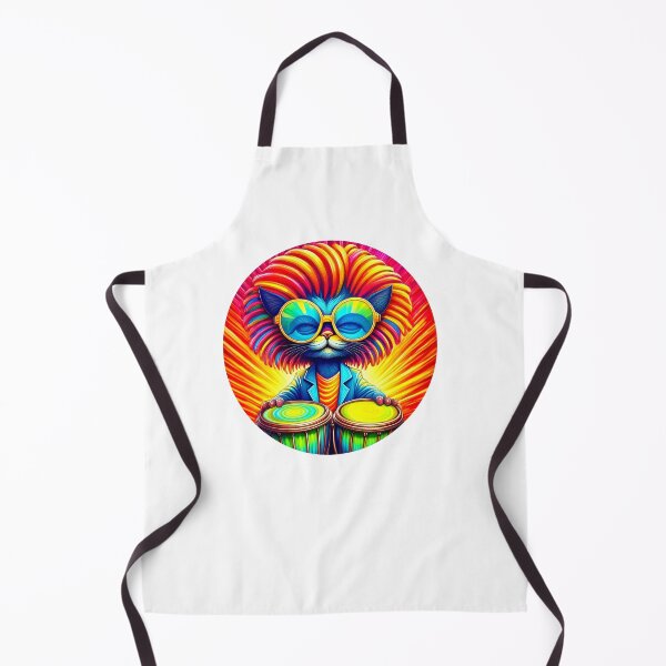 Item preview, Funky Alfred the Cat designed and sold by caffin8ed.