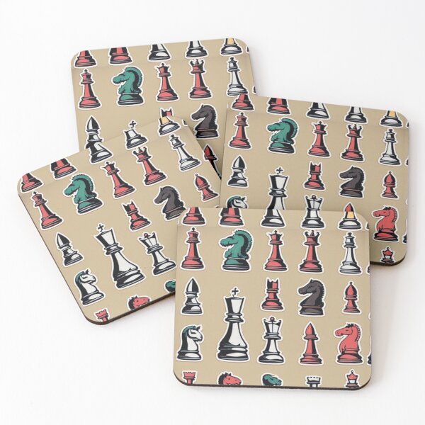 Item preview, Silly Chess Pattern designed and sold by Planetporridge.