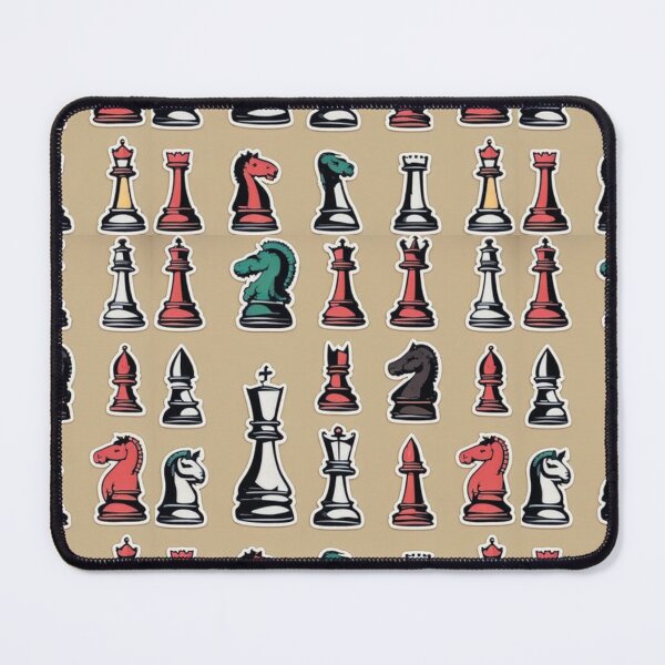 Item preview, Silly Chess Pattern designed and sold by Planetporridge.