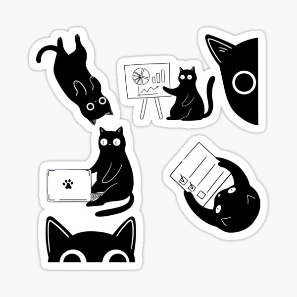 Item preview, Hilarious office cat designed and sold by haifa8.