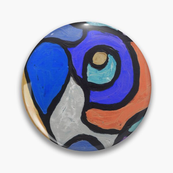 Item preview, Abstract design blue Aug 24 designed and sold by Melvyn Kahan.
