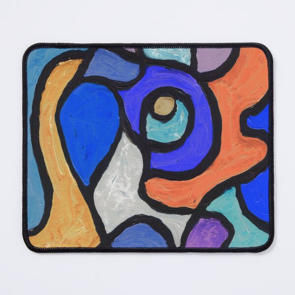 Item preview, Abstract design blue Aug 24 designed and sold by Melvyn Kahan.