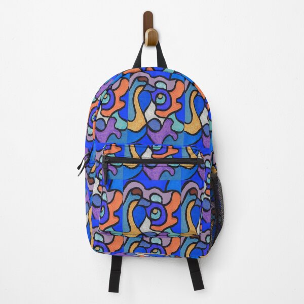Item preview, Abstract design blue Aug 24 designed and sold by Melvyn Kahan.