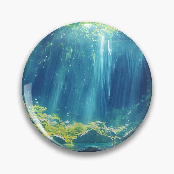 Item preview, Impressionism - Cenote designed and sold by KootenayDesigns.