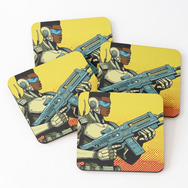 Item preview, Futuristic Soldier Pop Art Style designed and sold by artofuniverse.