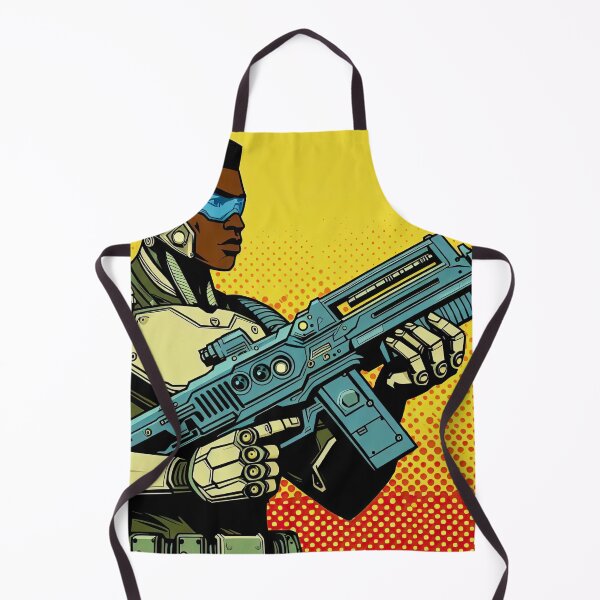 Item preview, Futuristic Soldier Pop Art Style designed and sold by artofuniverse.