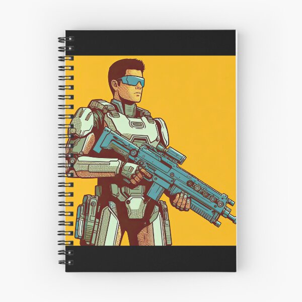 Item preview, Futuristic Soldier Pop Art Style designed and sold by artofuniverse.