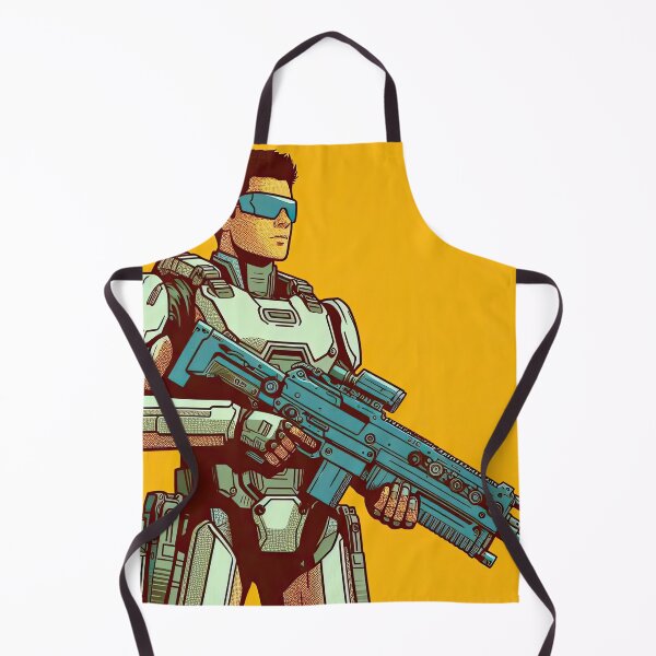Item preview, Futuristic Soldier Pop Art Style designed and sold by artofuniverse.