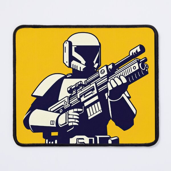 Item preview, Futuristic Soldier Pop Art Style designed and sold by artofuniverse.