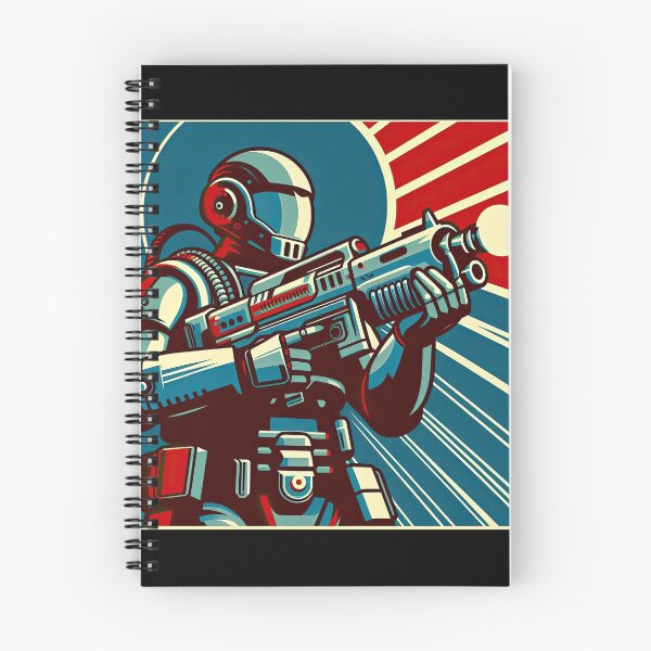 Item preview, Futuristic Soldier Pop Art Style designed and sold by artofuniverse.