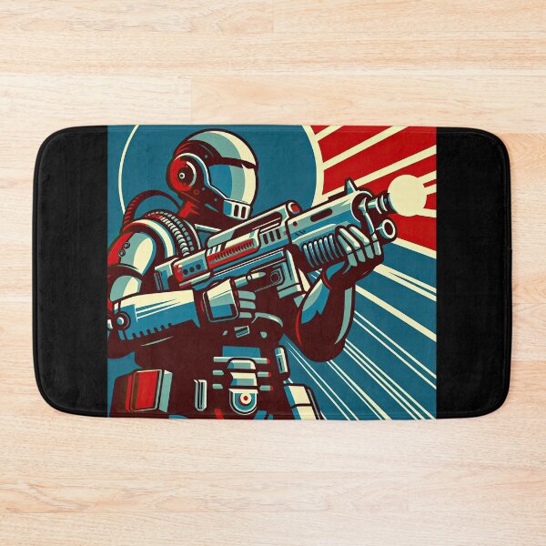 Item preview, Futuristic Soldier Pop Art Style designed and sold by artofuniverse.