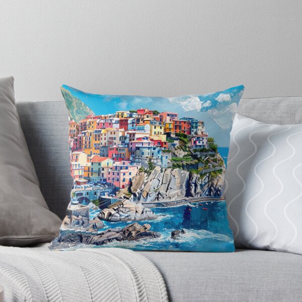 Item preview, Impressionism - Cinque Terre designed and sold by KootenayDesigns.