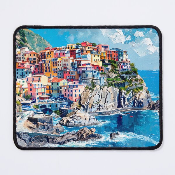 Item preview, Impressionism - Cinque Terre designed and sold by KootenayDesigns.