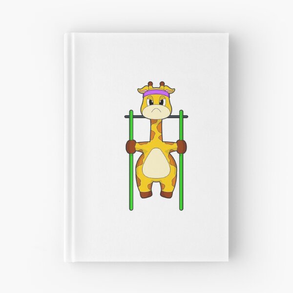 Item preview, Giraffe Bodybuilder Pull ups Bodybuilding designed and sold by Snabdesign84.