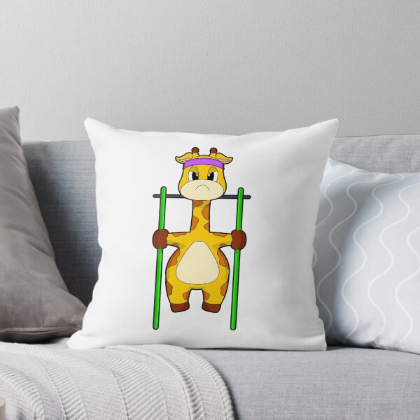 Item preview, Giraffe Bodybuilder Pull ups Bodybuilding designed and sold by Snabdesign84.