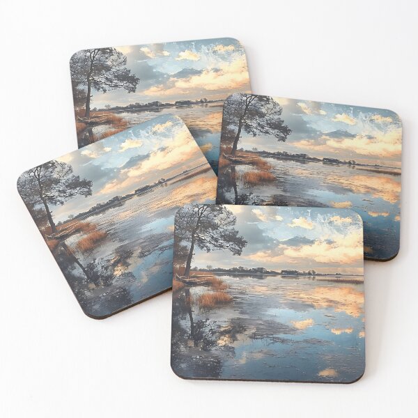 Item preview, Impressionism - Estuarie designed and sold by KootenayDesigns.