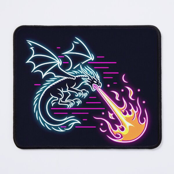 Item preview, Dragon Flaming Pop Art Style designed and sold by artofuniverse.