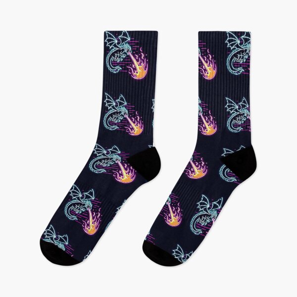 Item preview, Dragon Flaming Pop Art Style designed and sold by artofuniverse.