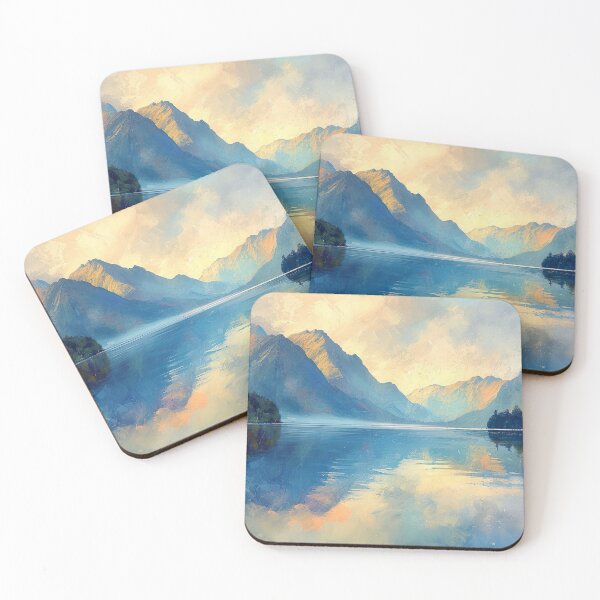 Item preview, Impressionism - Fiordland designed and sold by KootenayDesigns.