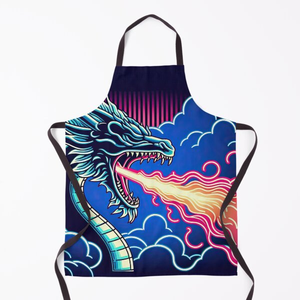 Item preview, Dragon Flaming Pop Art Style designed and sold by artofuniverse.
