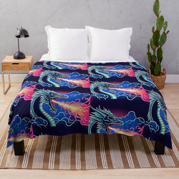 Item preview, Dragon Flaming Pop Art Style designed and sold by artofuniverse.