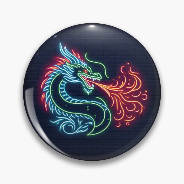 Item preview, Dragon Flaming Pop Art Style designed and sold by artofuniverse.